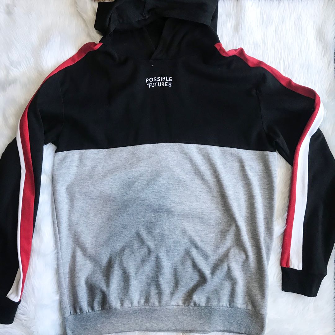 pink hoodie mens zara