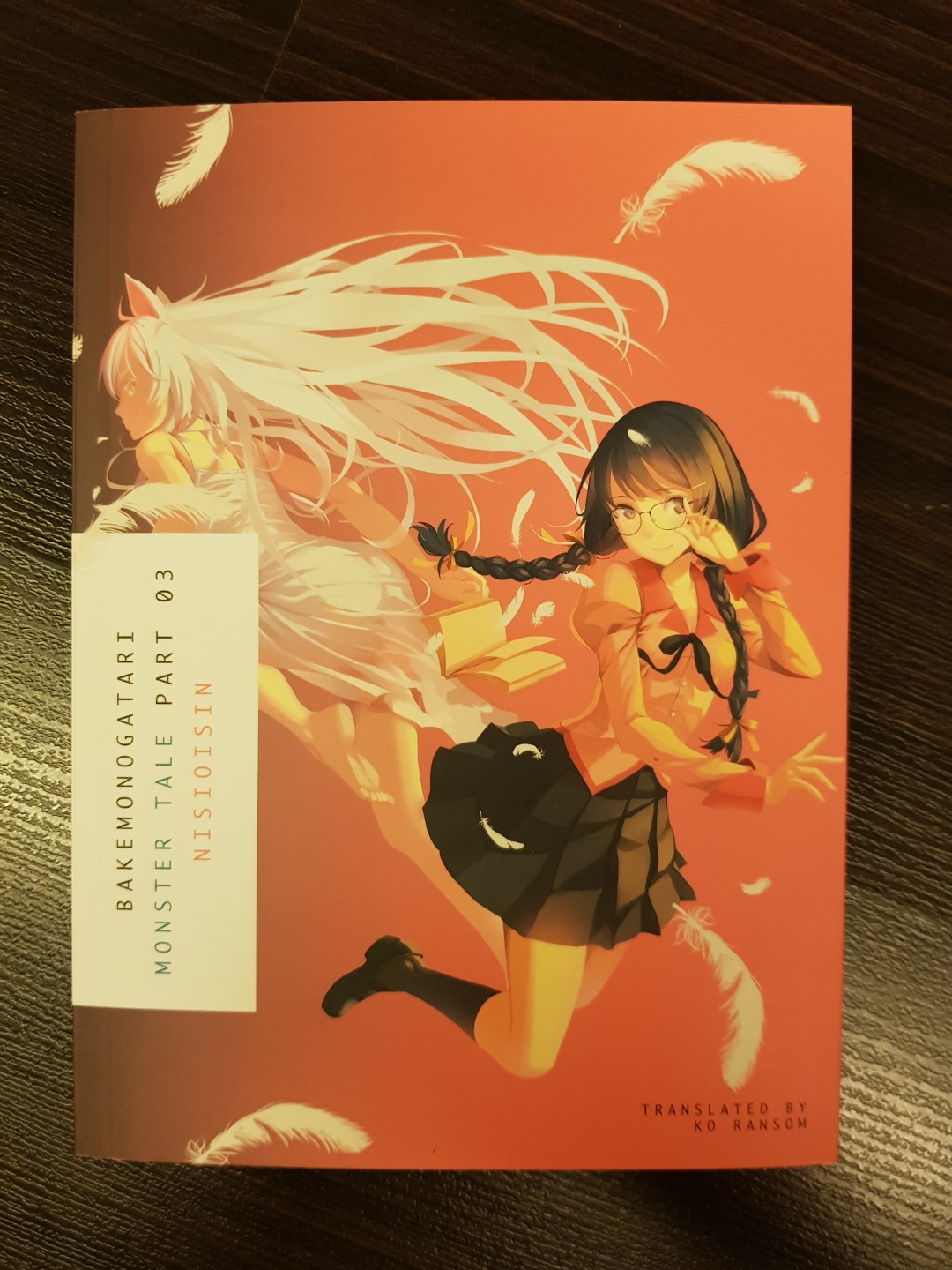 013 Bakemonogatari Monster Tale Part 3 By Nishio Ishin Books Stationery Comics Manga On Carousell
