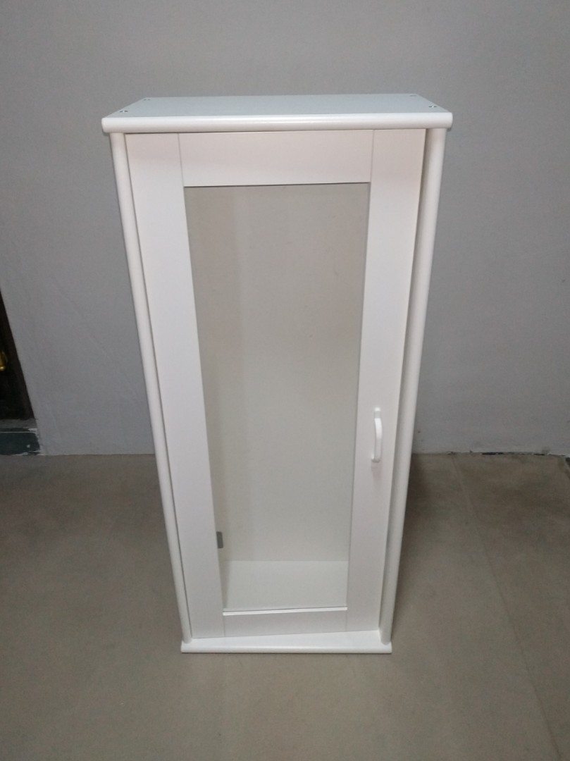 1 X Used White Ikea Tockarp Hanging Shelf With Free Delivery Furniture Shelves Drawers On Carousell