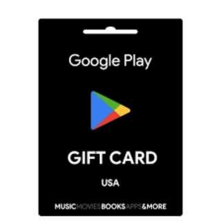 US Google Play Gift Cards
