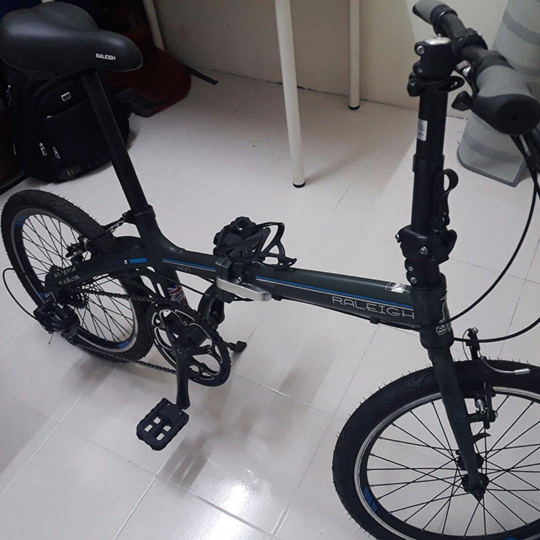 2nd Hand Raleigh UGO Folding Bike 7SP Sports Equipment Bicycles