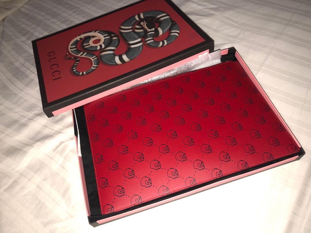 Gucci ghost clutch sales