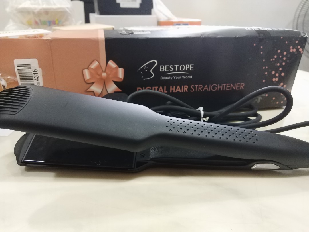 A047 Bestope digital hair straightener Beauty Personal Care Hair on Carousell