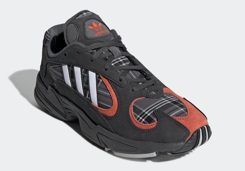 adidas yung orange and black