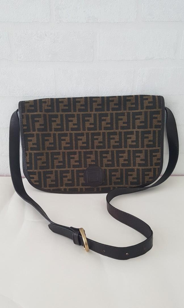 Authentic Fendi Vintage Bag 33length 3width 22height Cm Luxury