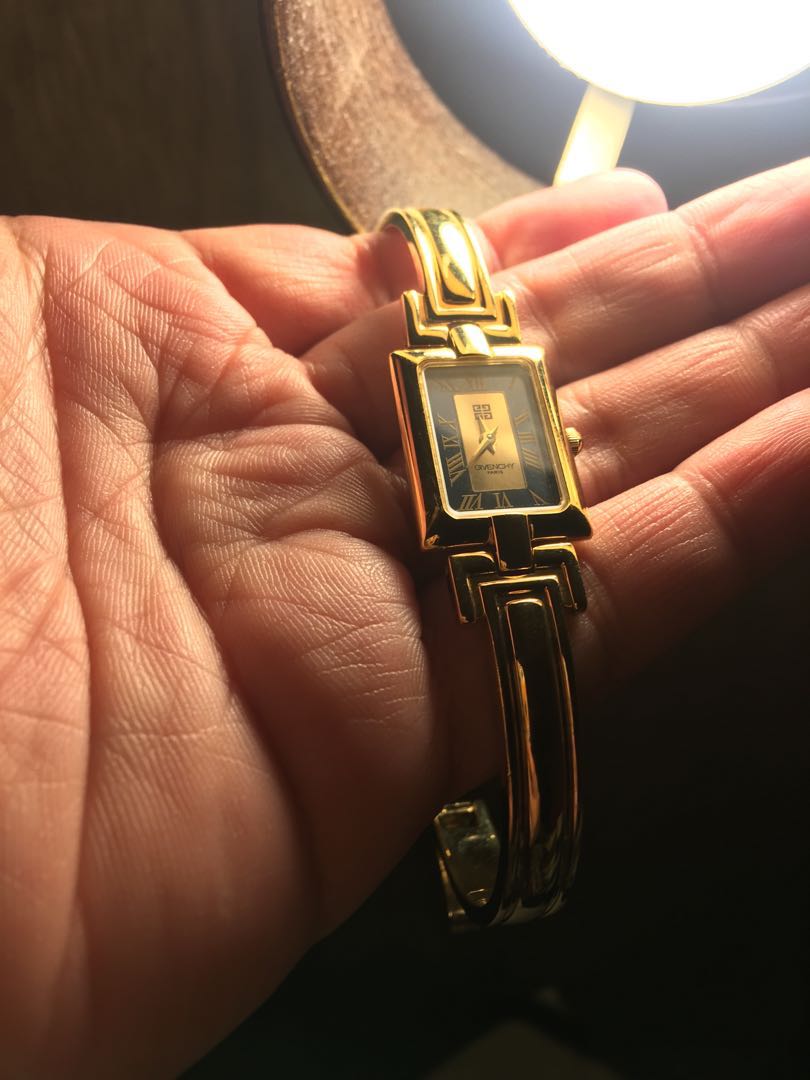 givenchy gold bangle