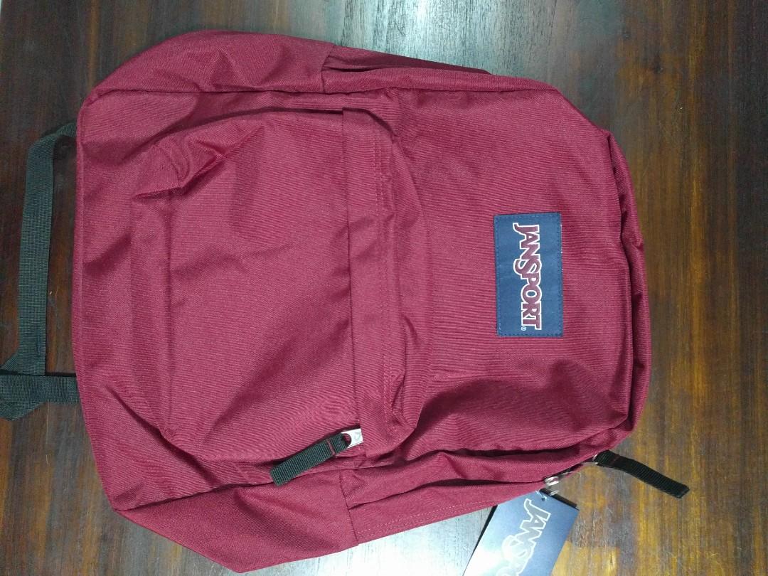 jansport superbreak viking red