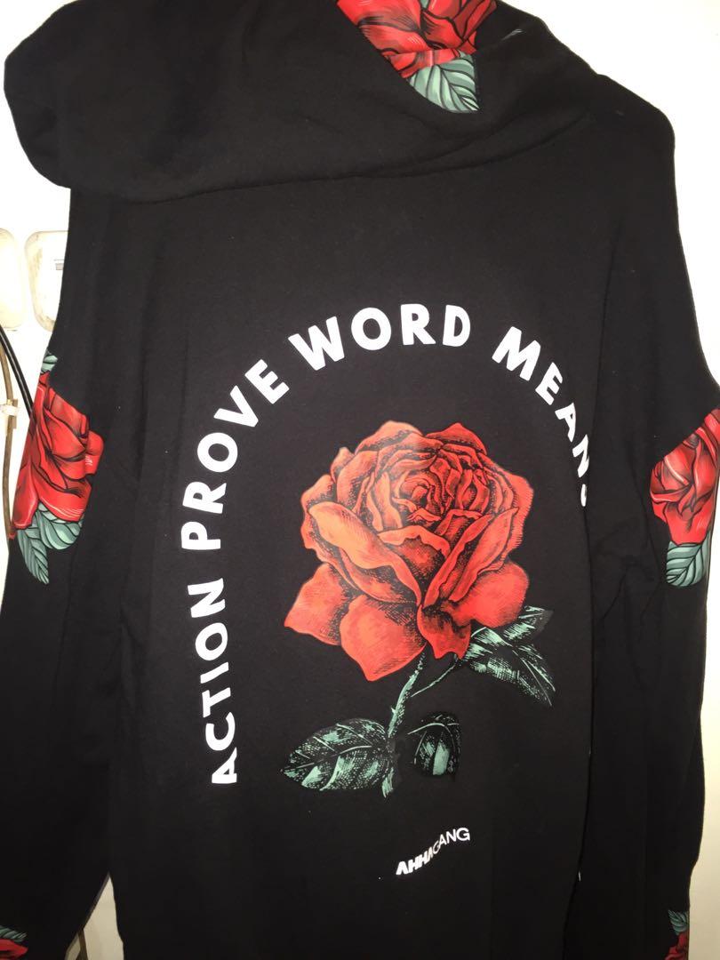 Ahha rose hoodie new arrivals