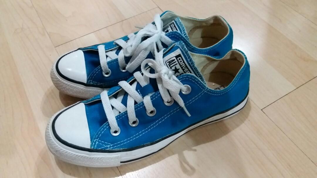 Blue Converse All Star Size 5 (36.5) Shoes, Women's Fashion, Shoes, Others  on Carousell