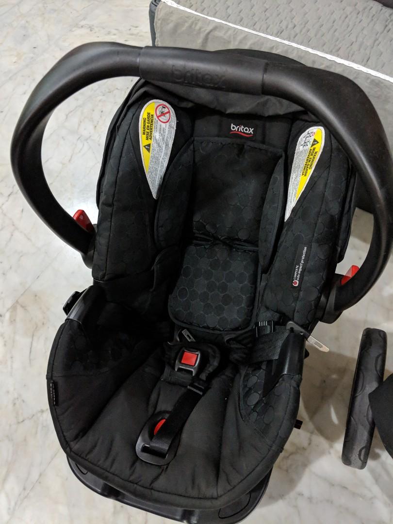 Britax B agile stroller with b safe car seat and mount Babies Kids Going Out Car Seats on Carousell