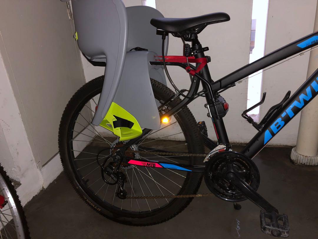Porte bebe 2025 velo rockrider