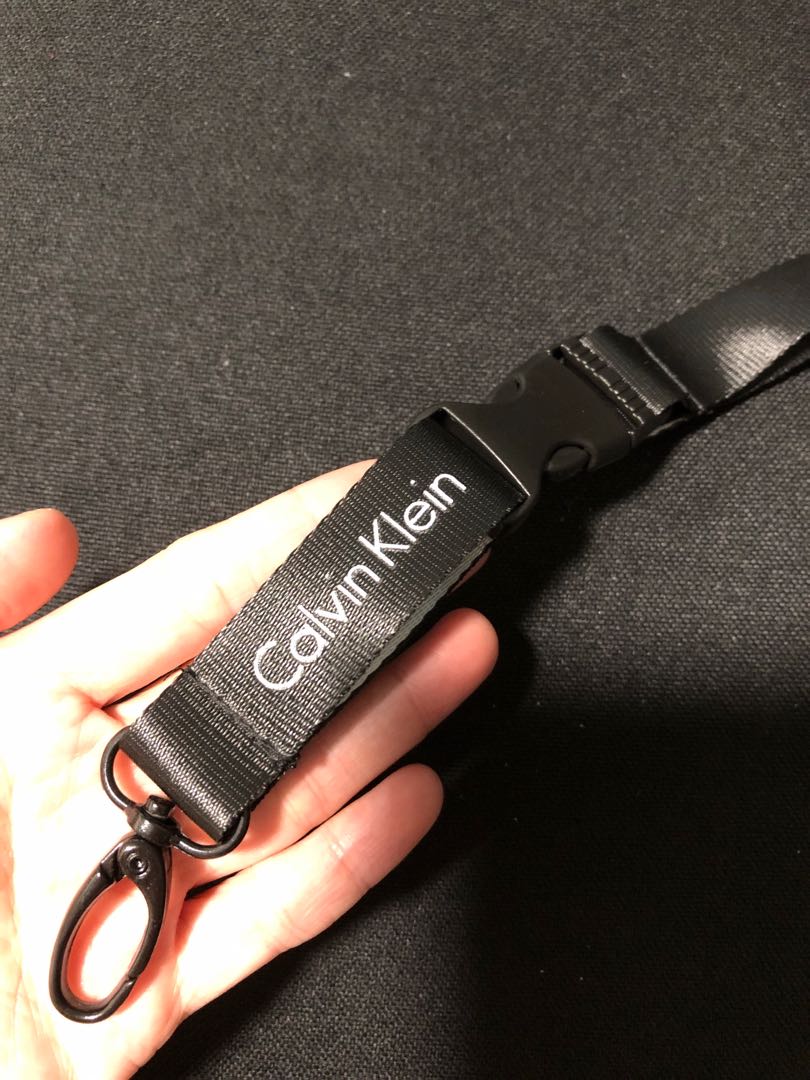 Calvin Klein strap for lanyard, Men's Fashion, Bags, Belt bags, Clutches  and Pouches on Carousell