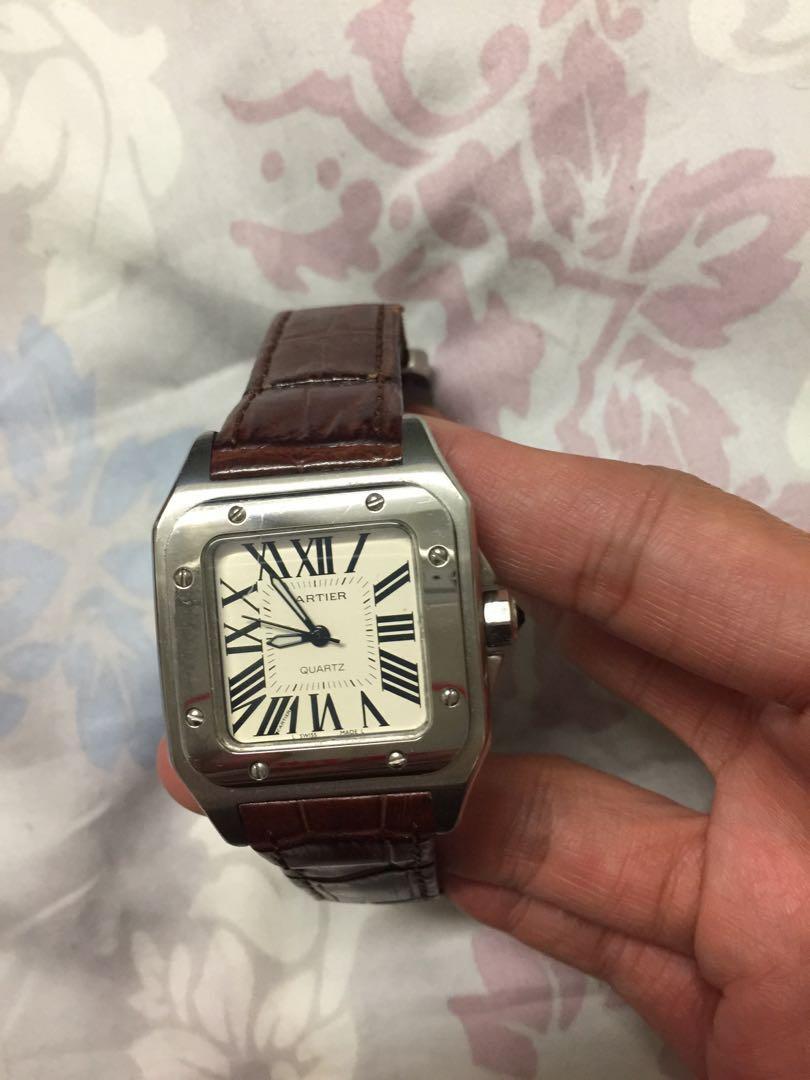 Cartier santos look best sale alike