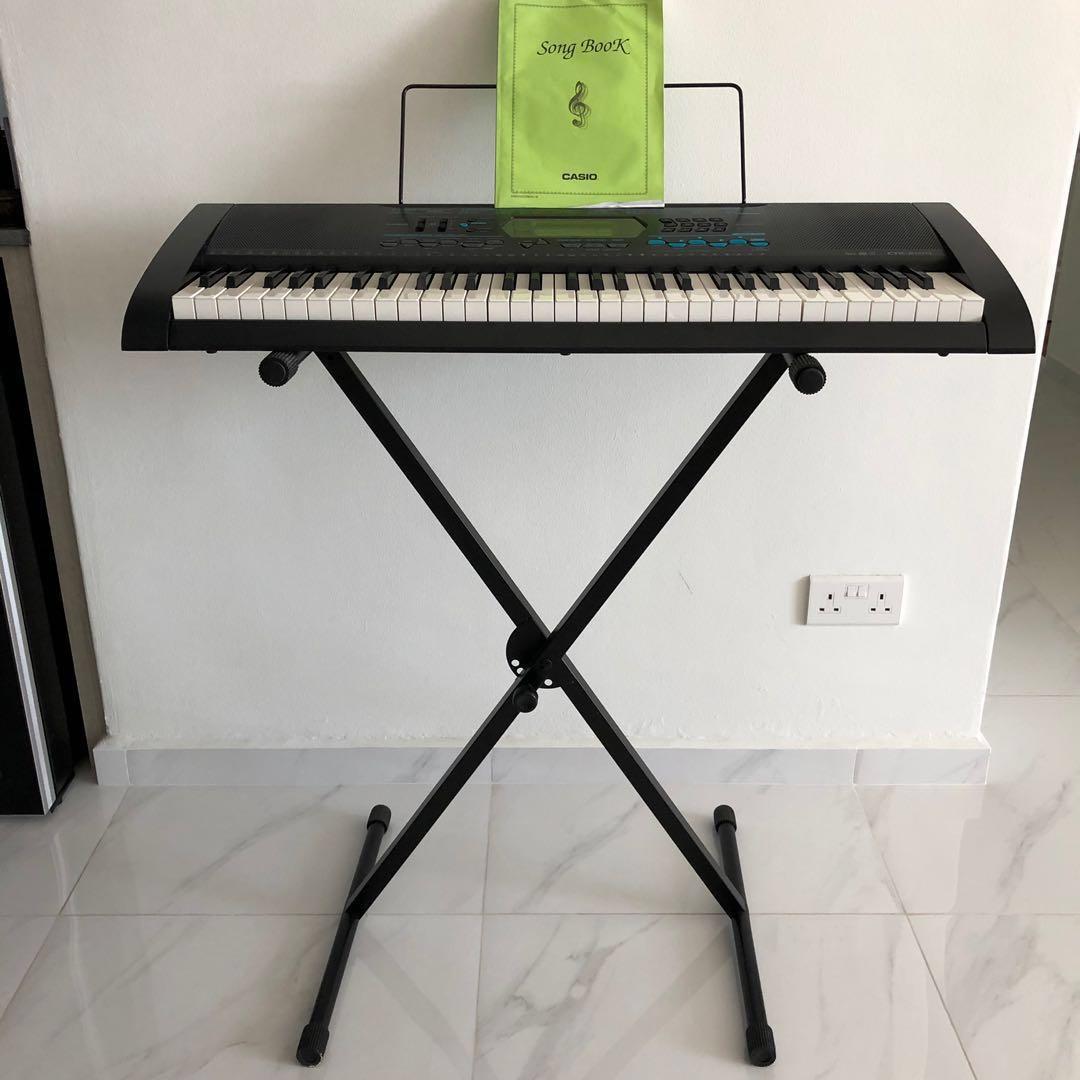 Casio Electronic Keyboard CTK 2100 with stand Hobbies Toys Music Media Musical Instruments on Carousell