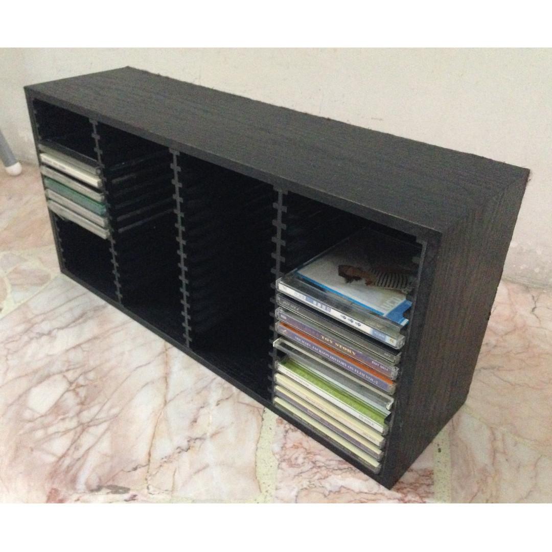 Cd Rack Shelves Holder Storage Organizer Organiser Shelf