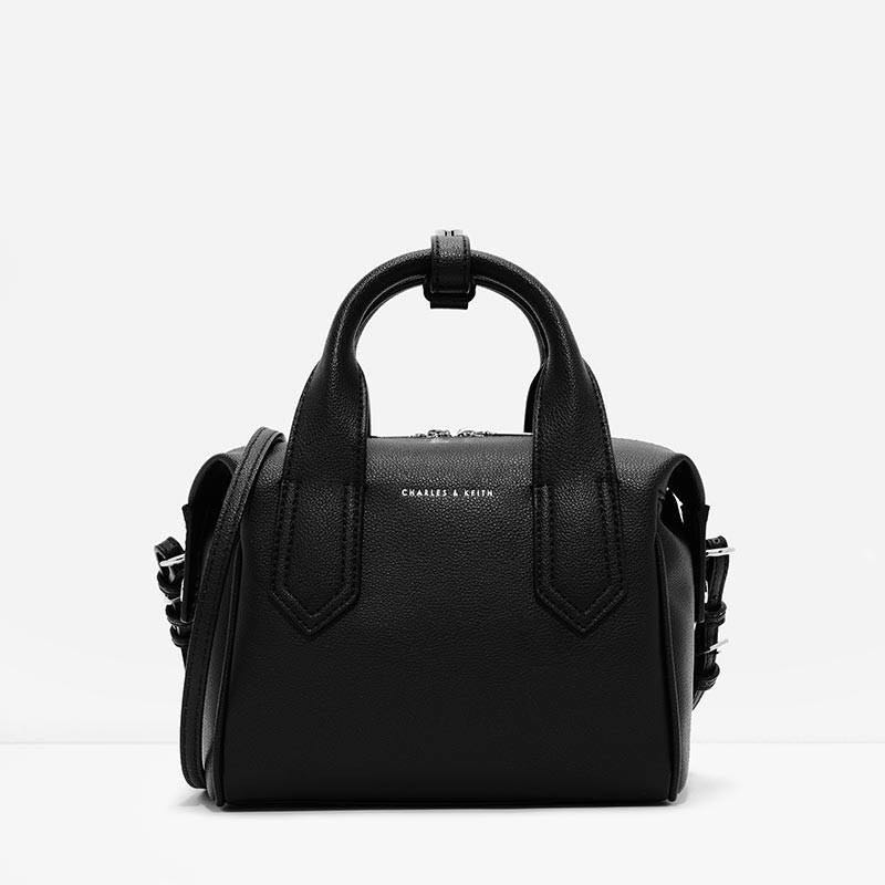 charles & keith soft bowling bag