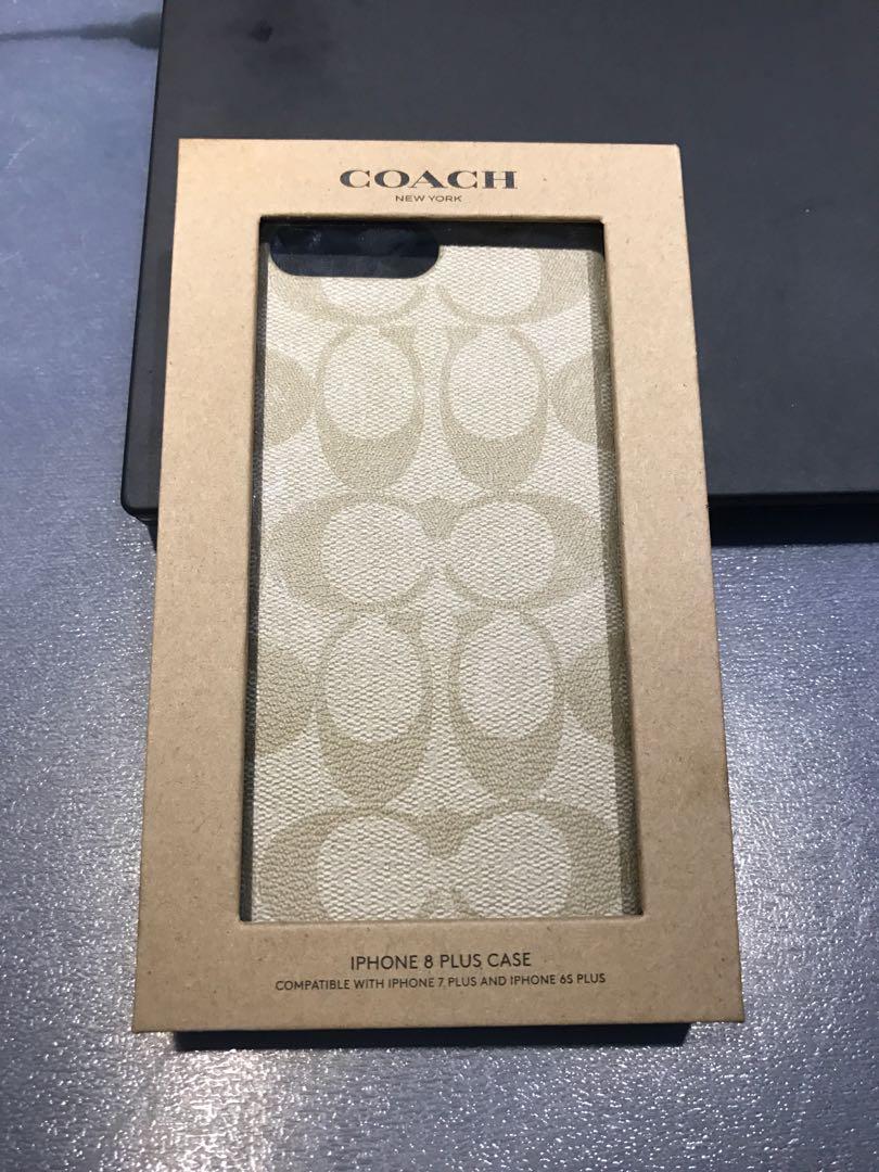 Coach iPhone 8 plus/7 plus/6 plus cover, Mobile Phones & Gadgets, Mobile &  Gadget Accessories, Cases & Sleeves on Carousell