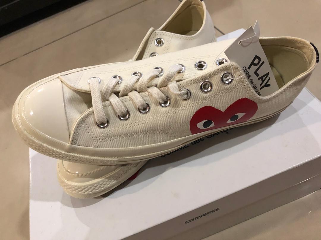 converse comme des garcons box