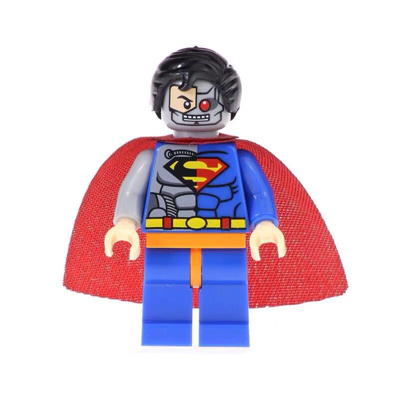 Cyborg Superman Superhero Marvel Custom Bricks Not Lego Toys Games Bricks Figurines On Carousell Wonder woman and lex luther is also in this set. cyborg superman superhero marvel custom bricks not lego