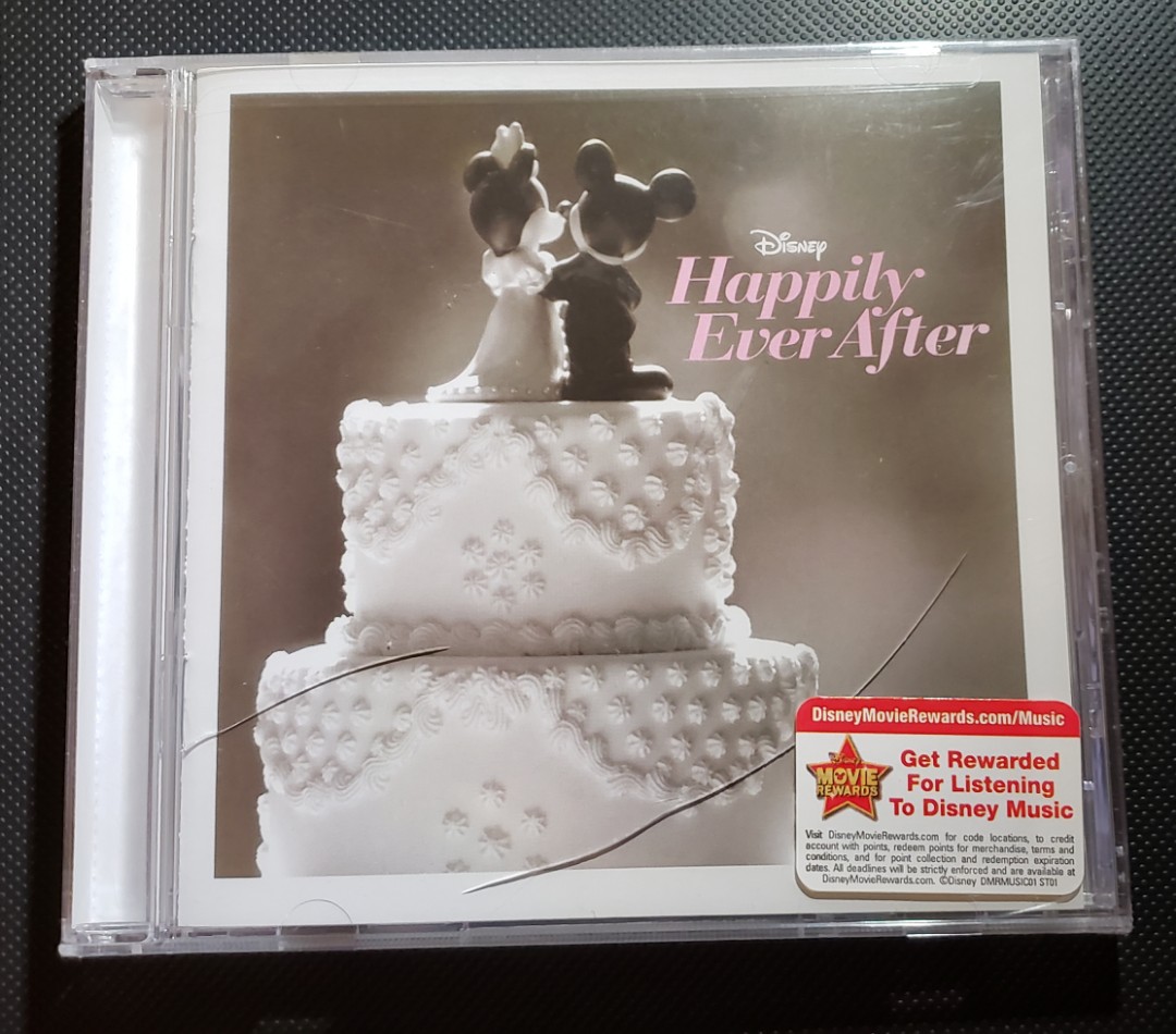 Disney Wedding Album 結婚專輯cd Happily Ever After 完封未拆 Music