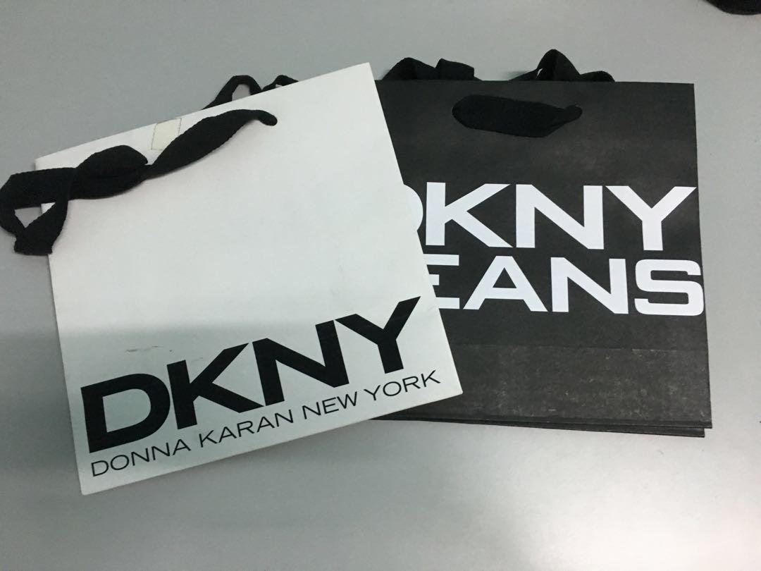 Dkny paper bag outlet