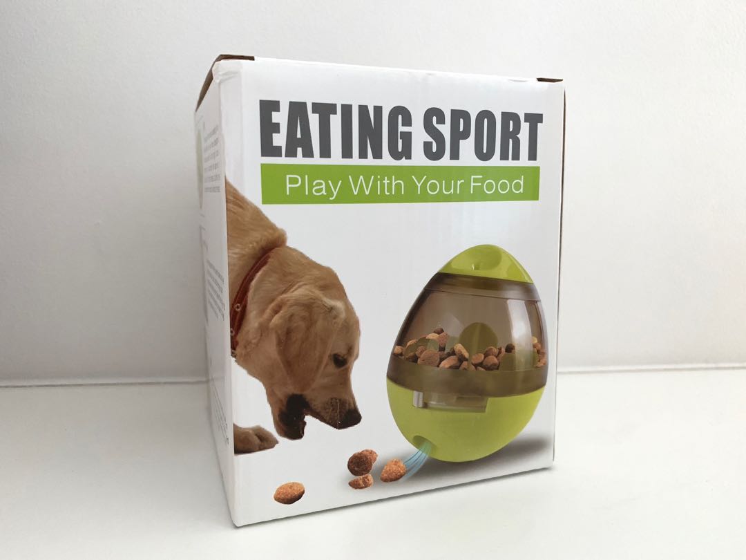 Eating sport sales dog toy