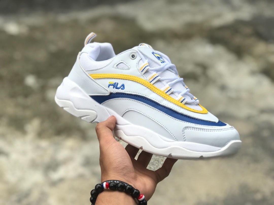 Fila ray 2025 white yellow