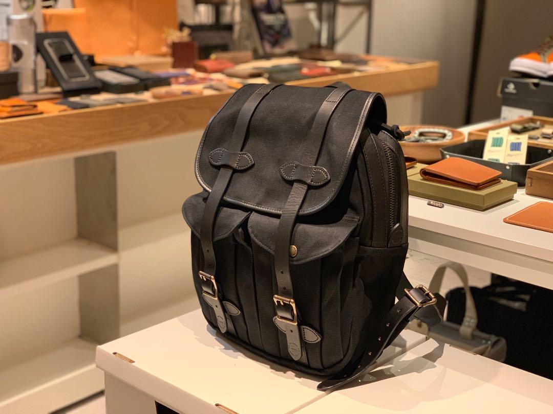 Filson new arrivals rucksack black