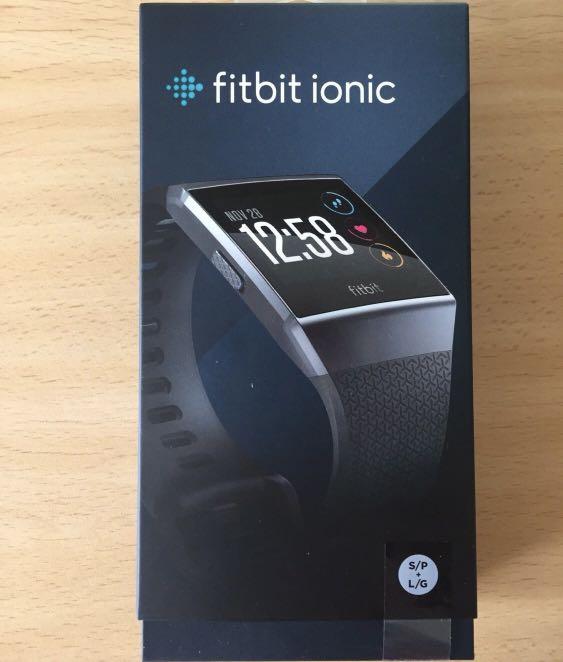 Fitbit ionic charcoal clearance