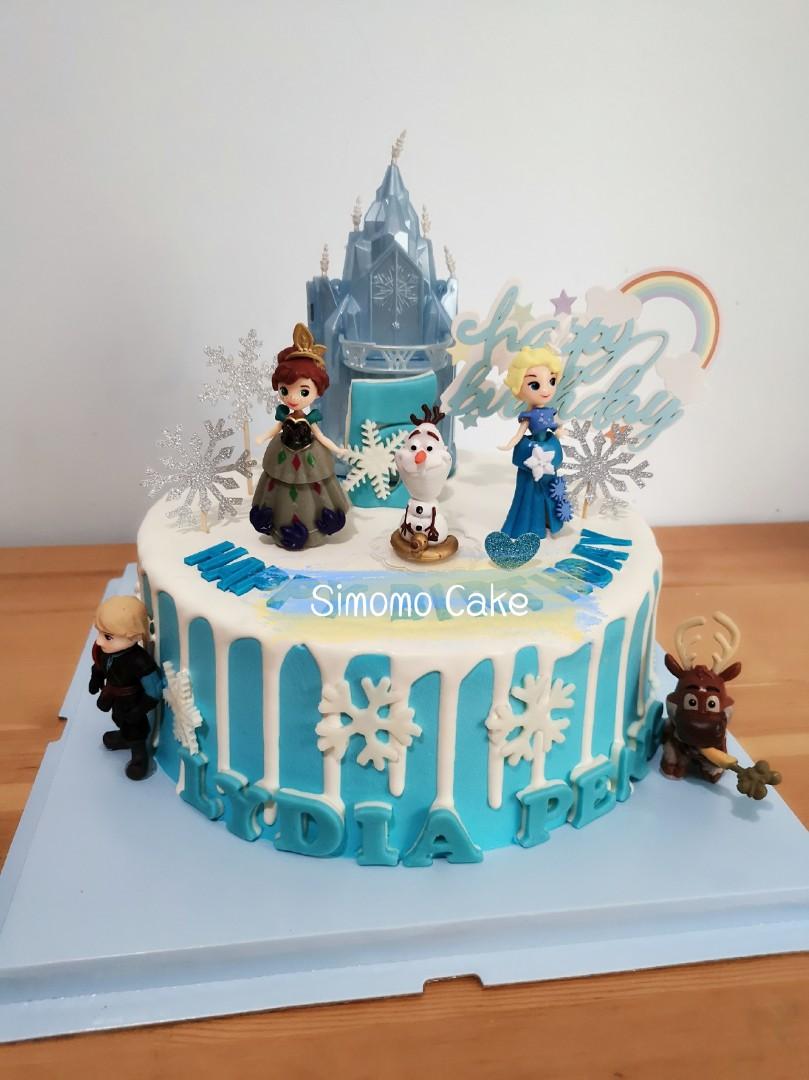 Frozen Cake Queen Elsa Cake Free Delivery Food Drinks Baked