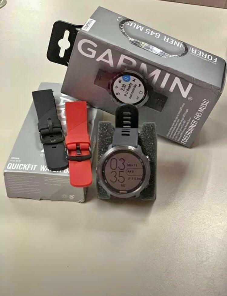 Forerunner 645 hot sale black slate