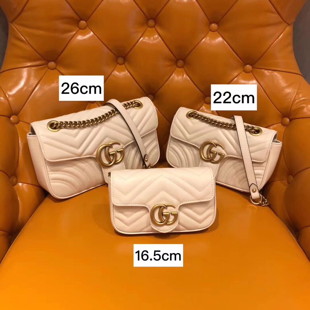 sizes of gucci marmont