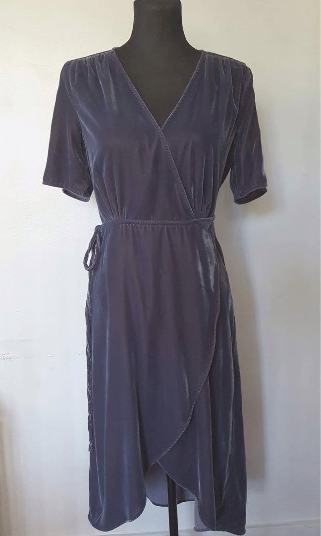 h&m women's midi dresses
