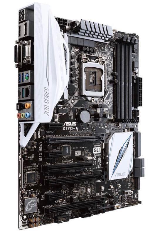 intel i5 6600k with asus z170-a motherboard combo
