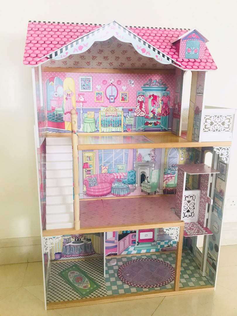 kidkraft dollhouse assembly