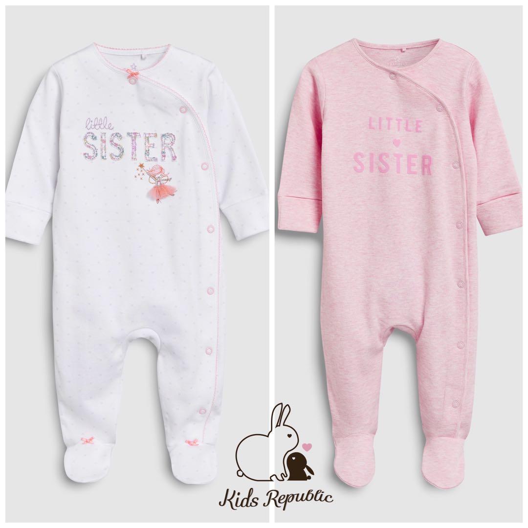 little sister sleepsuits