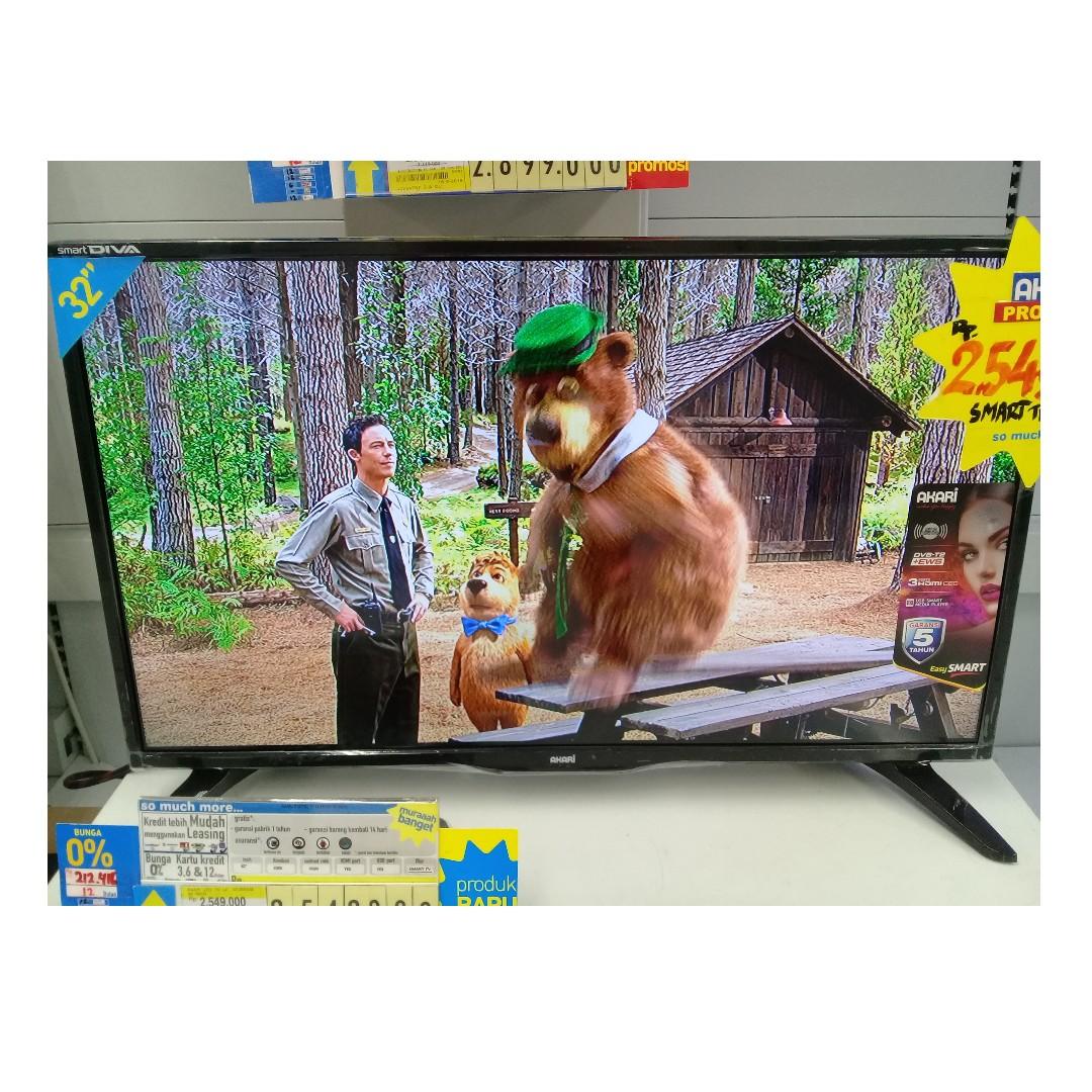 Kredit Smart Tv Murmer Akari Le 32v99sm Gak Pake Ribet Elektronik Tv Perlengkapan Hiburan Di Carousell