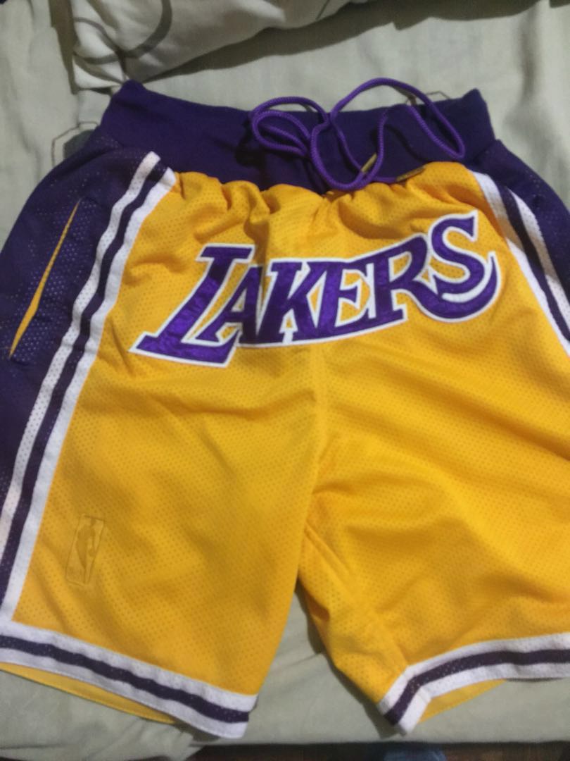 Lebron laker shorts just don new arrivals