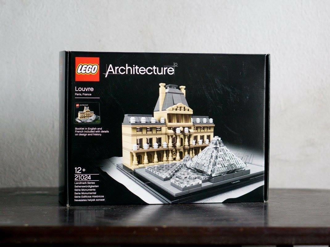 lego architecture louvre