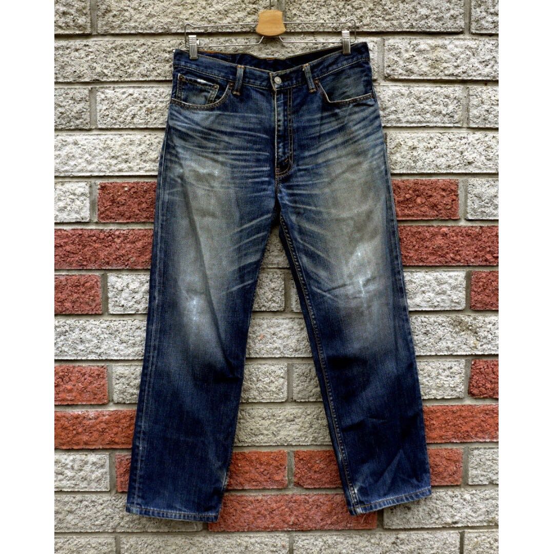 Levis 702 二手牛仔褲- 正品日版-(levis 00702-0014)-W34, 他的時尚, 褲子在旋轉拍賣