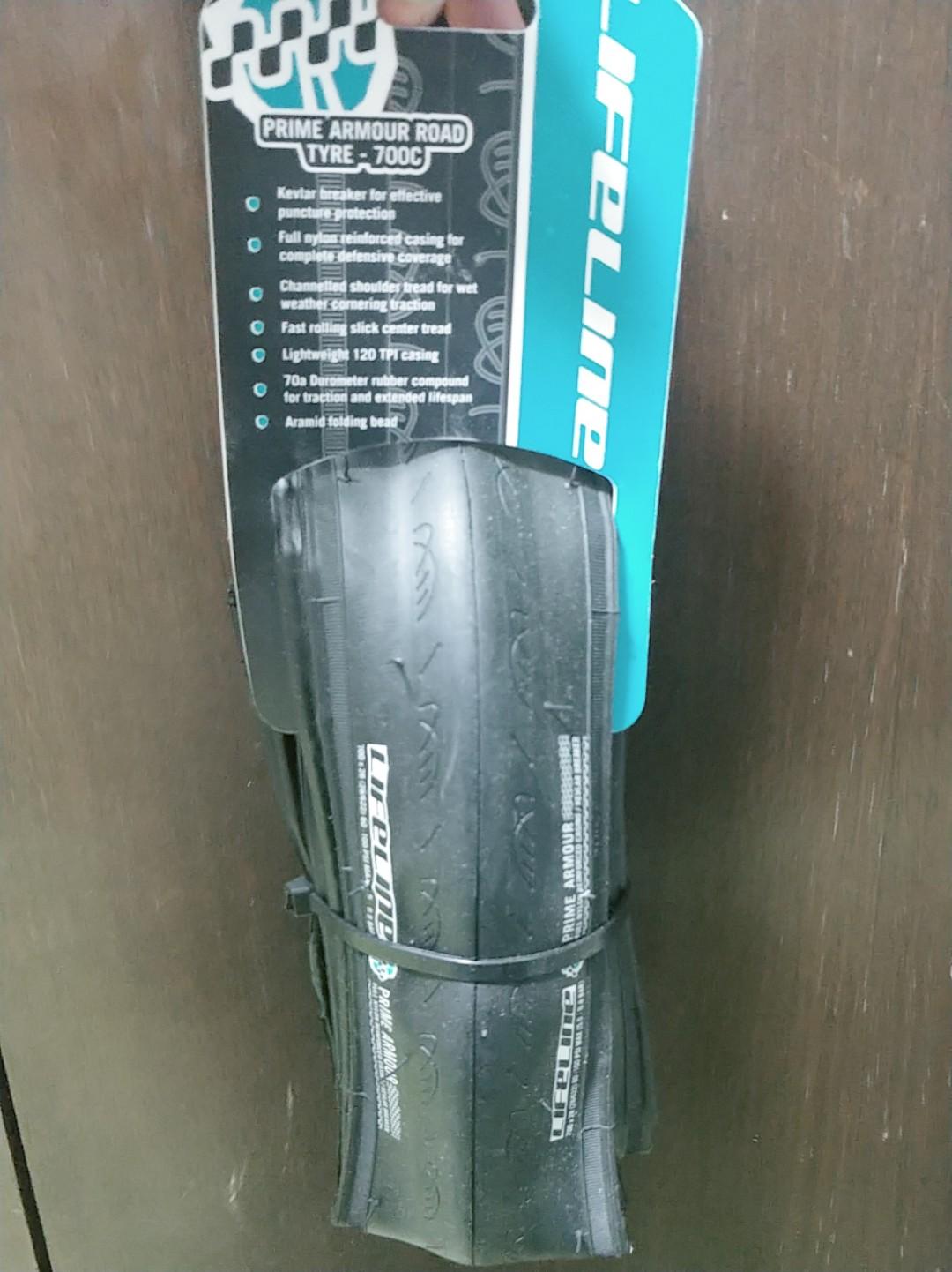 Lifeline prime armour road tyre sales