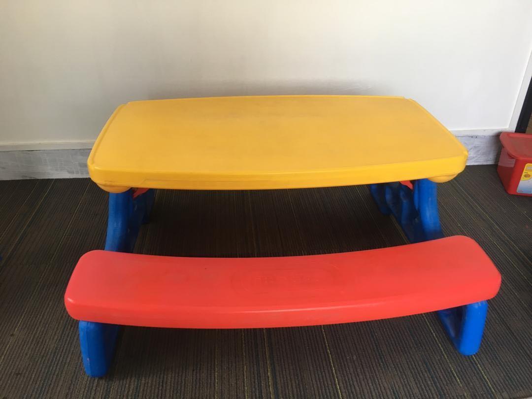 Little Tikes Picnic Table For Kids Babies Kids Toys Walkers