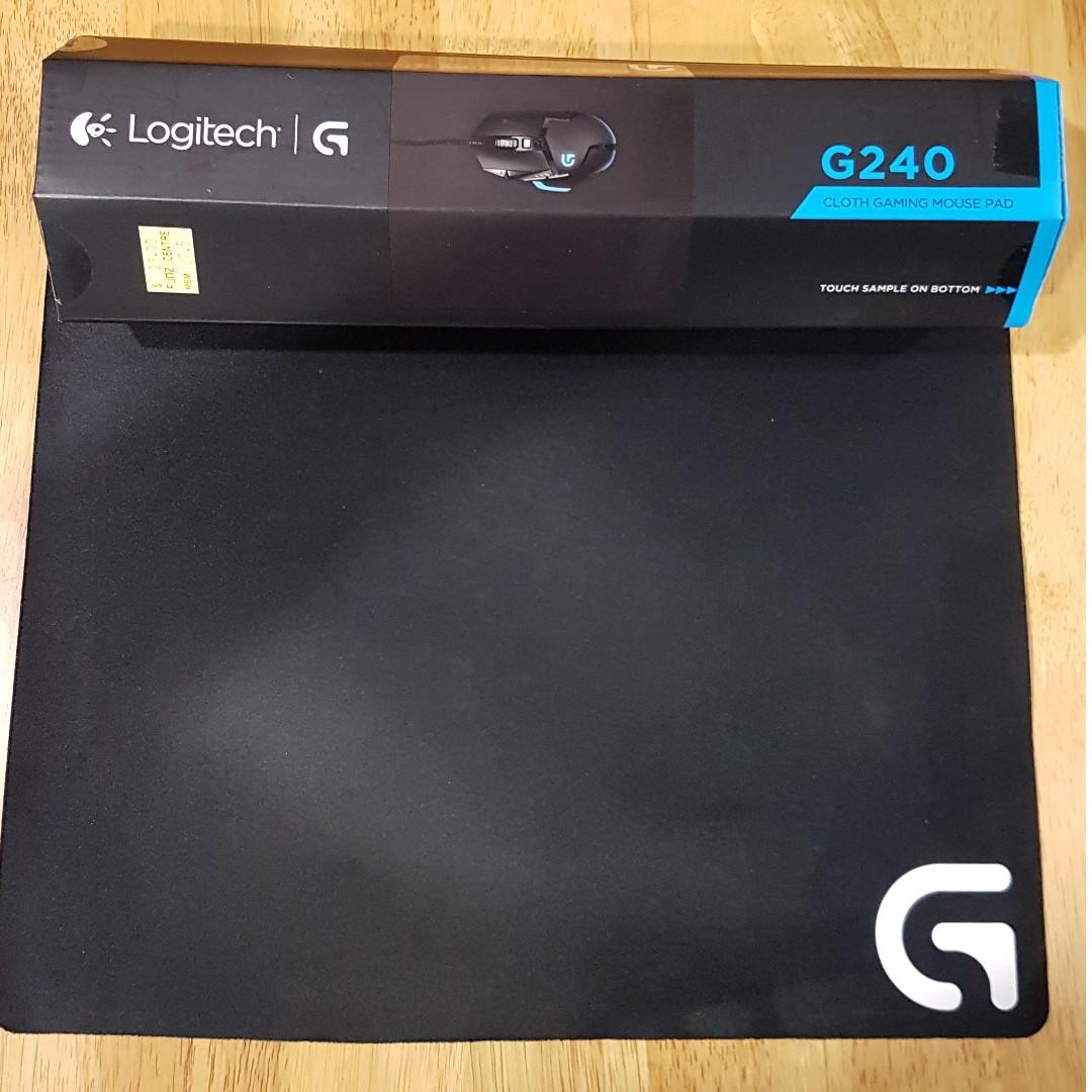 Logitech G240 Cloth Gaming Mouse Pad Electronics Computer Parts