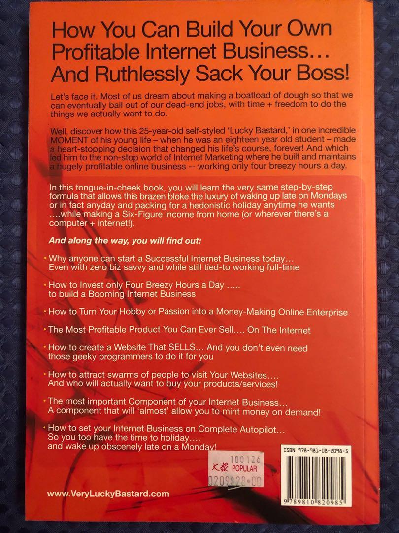 Lucky Bastard Books Stationery Non Fiction On Carousell