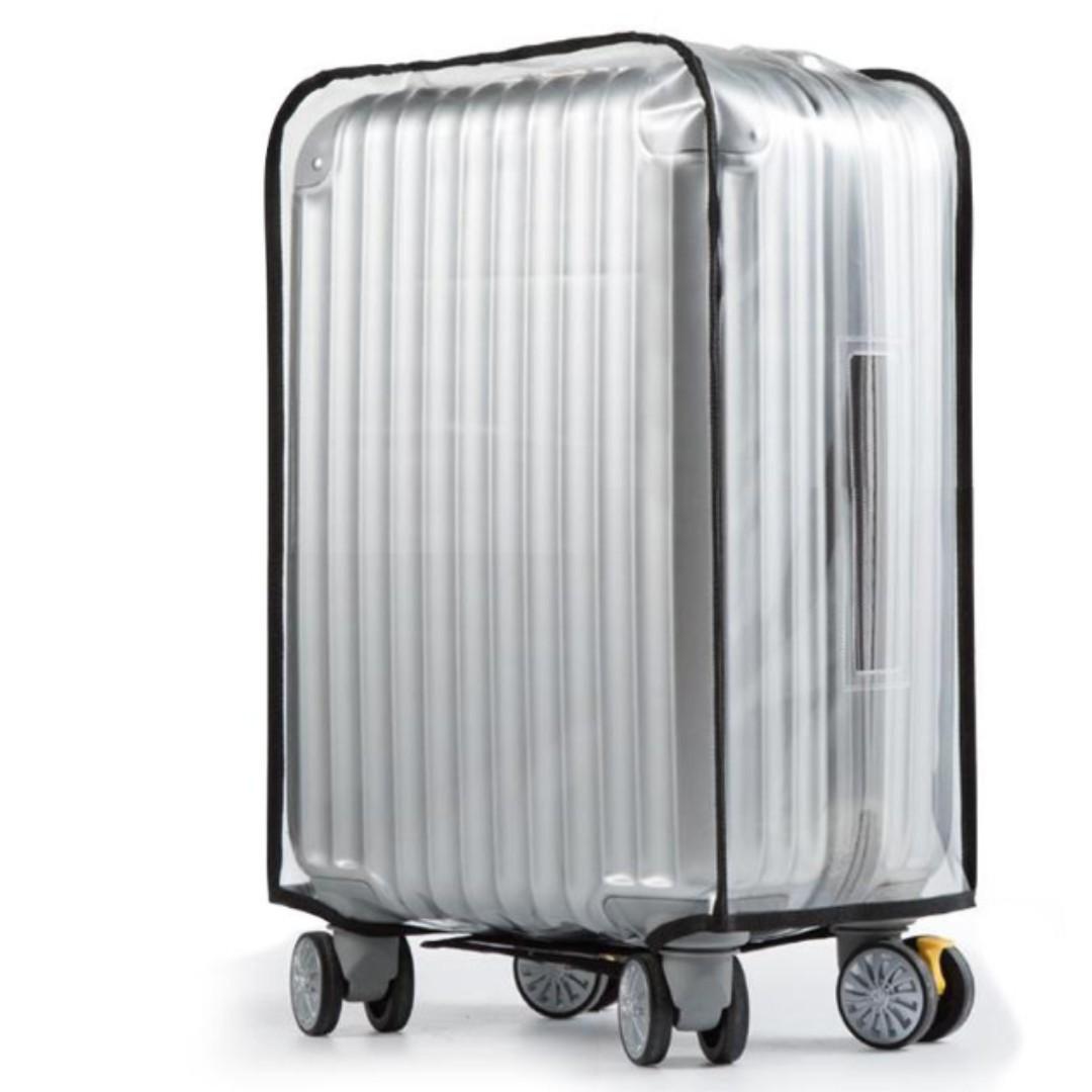 clear plastic suitcase covers