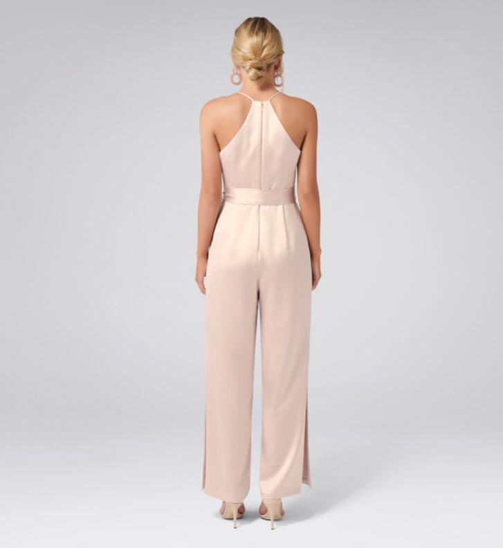 Maddison satin hot sale wrap jumpsuit