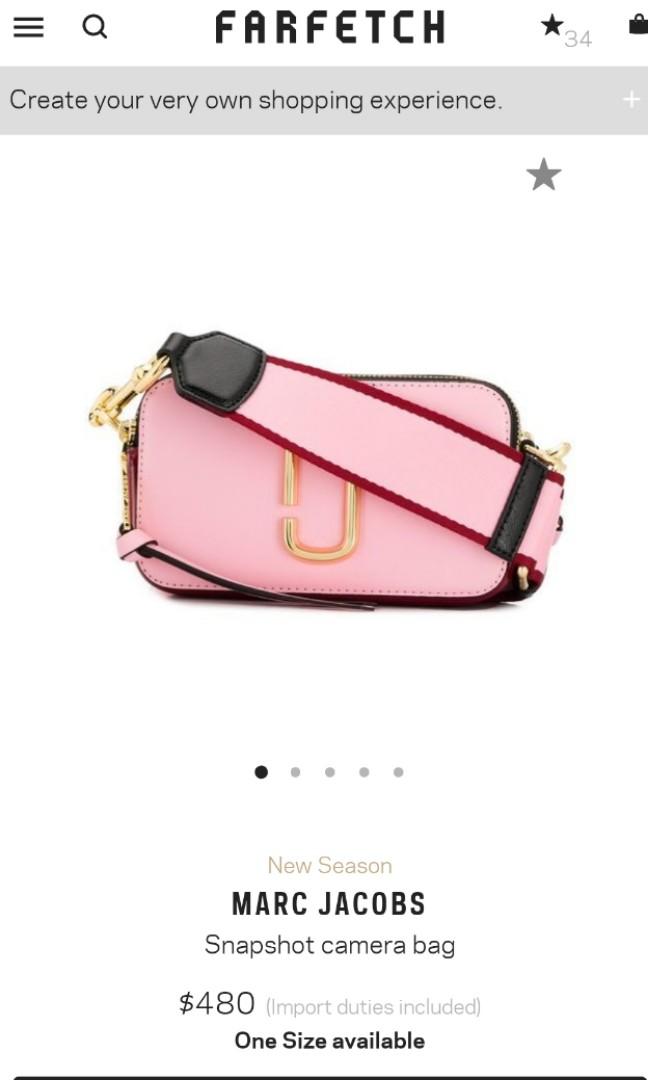 marc jacobs snapshot bag lazada