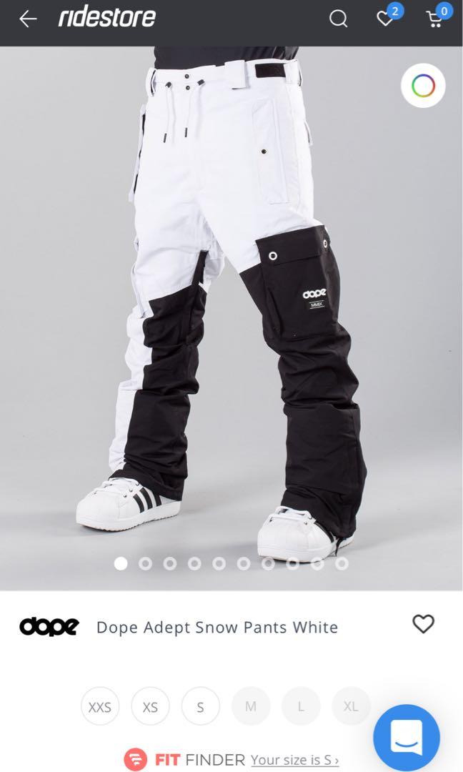 Men s DOPE Small Winter ski snowboard pants Sports Equipment Sports Games Water Sports on Carousell
