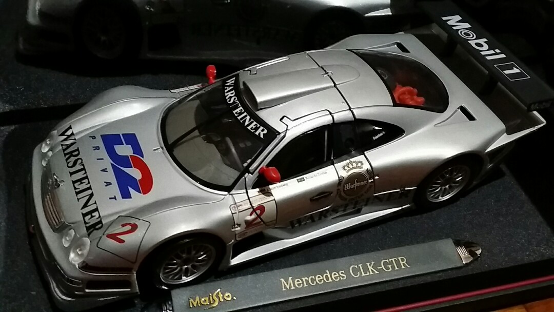 未組立】希少 maisto マイスト 1/24メルセデスベンツCLK-GTR