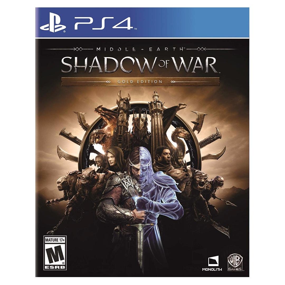 Middle Earth Shadow Of War Gold Ps4 R3 Eng Chn Toys Games Video Gaming Video Games On Carousell